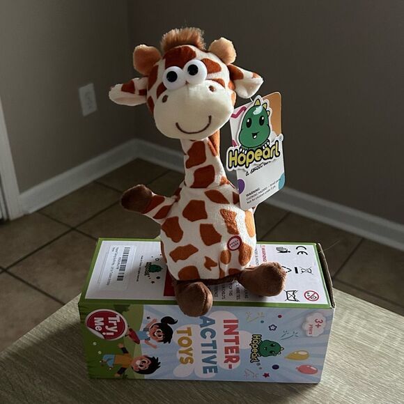NWT … HOPEARL “Giraffe” Interactive Toy - Picture 7 of 8